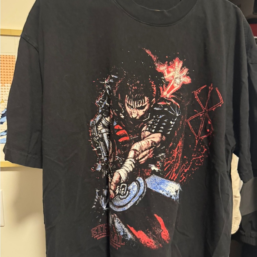 Berserk (Ethereal) Black Graphic Men's T-Shirt